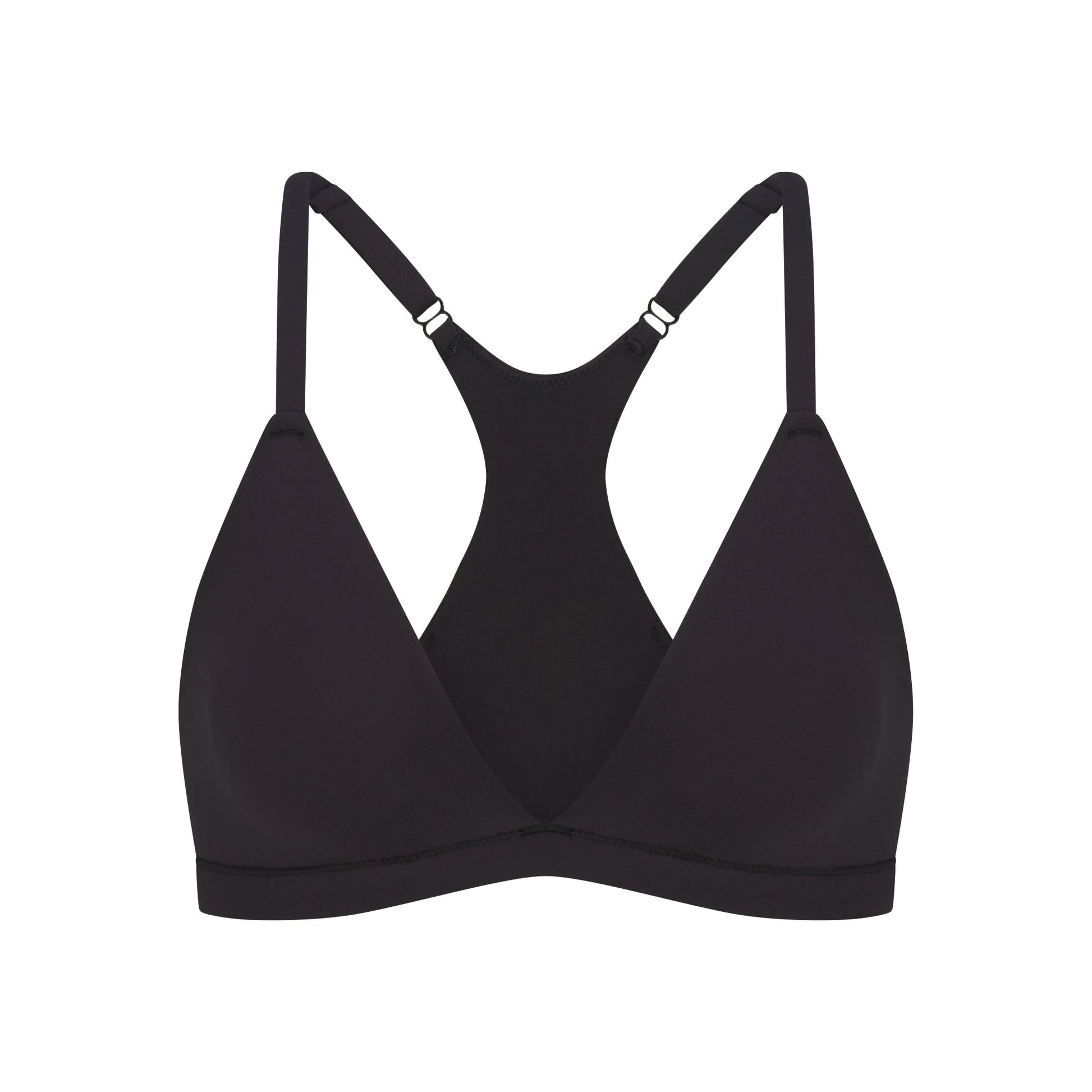FITS EVERYBODY RACERBACK TRIANGLE BRALETTE | ONYX