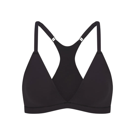 FITS EVERYBODY RACERBACK TRIANGLE BRALETTE | ONYX