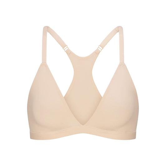 FITS EVERYBODY RACERBACK TRIANGLE BRALETTE | SAND