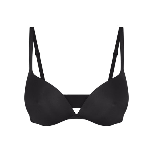 SKIMS ULTIMATE NIPPLE WIRELESS PUSH-UP BRA | ONYX