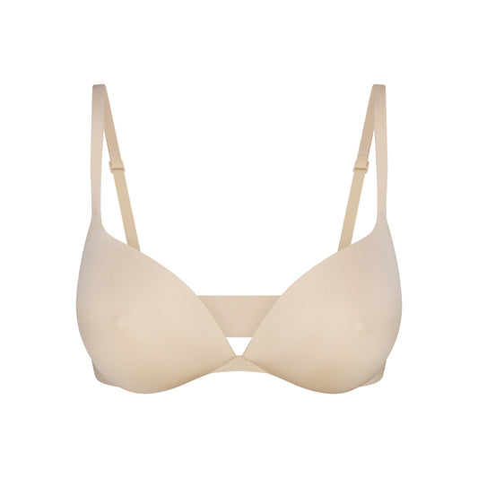 SKIMS ULTIMATE NIPPLE WIRELESS PUSH-UP BRA | SAND