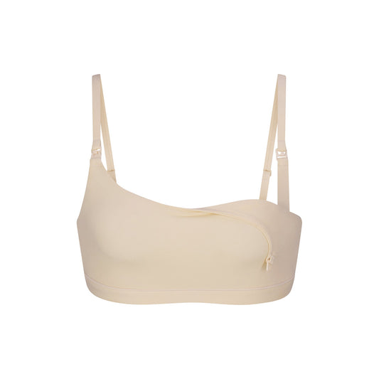 FITS EVERYBODY MATERNITY NURSING SCOOP BRALETTE | SAND