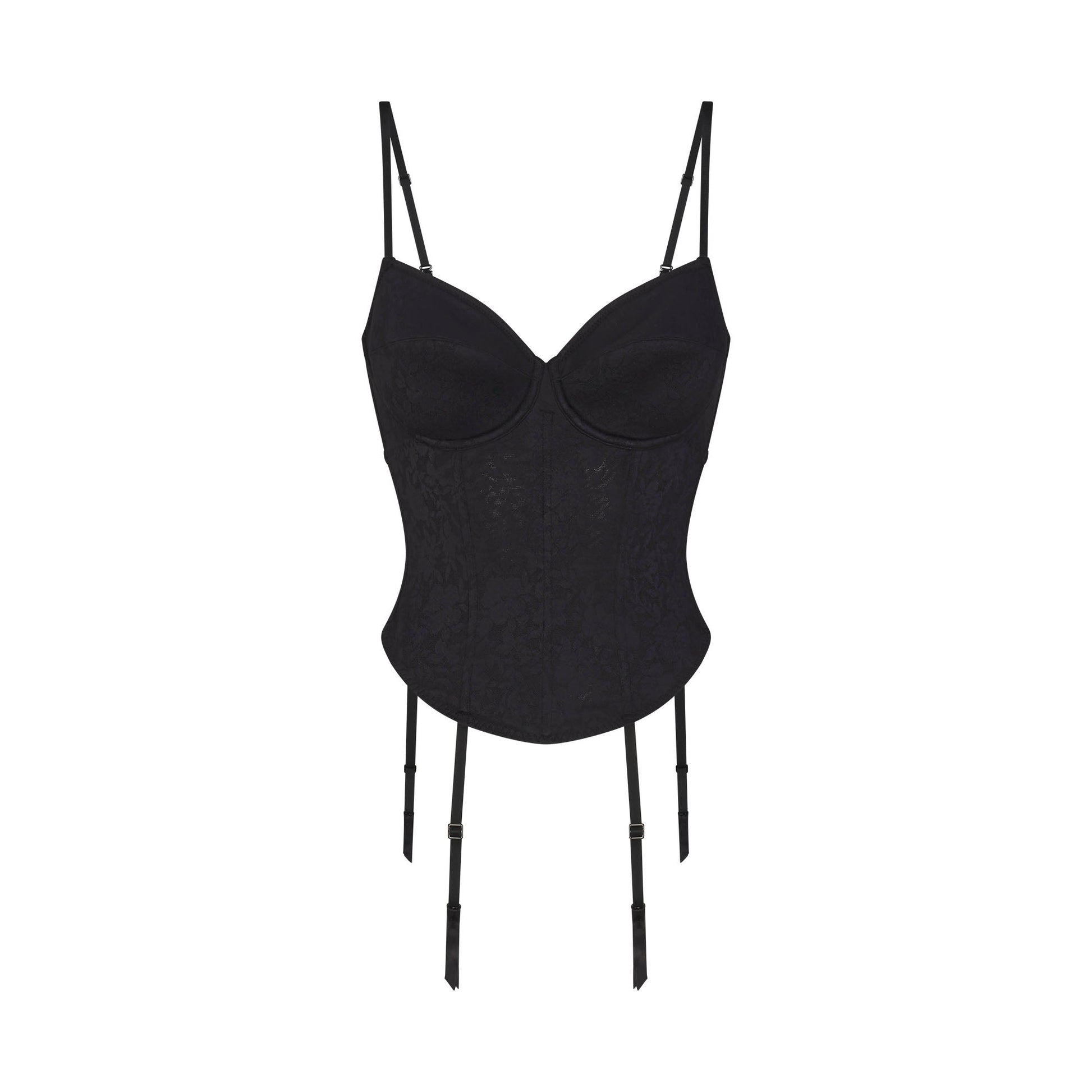 LACE SHAPEWEAR CORSET | ONYX