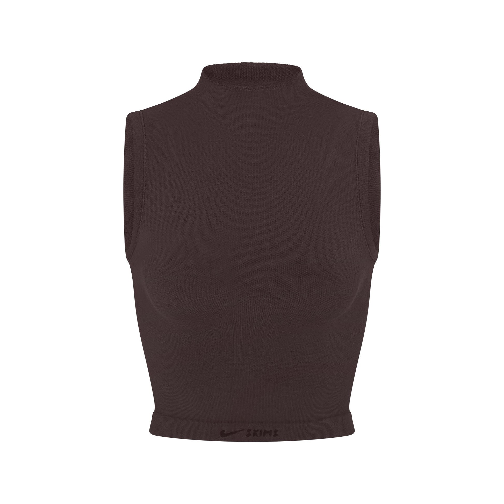 NikeSKIMS VINTAGE SEAMLESS MOCK NECK BRA TOP | PHOENIX