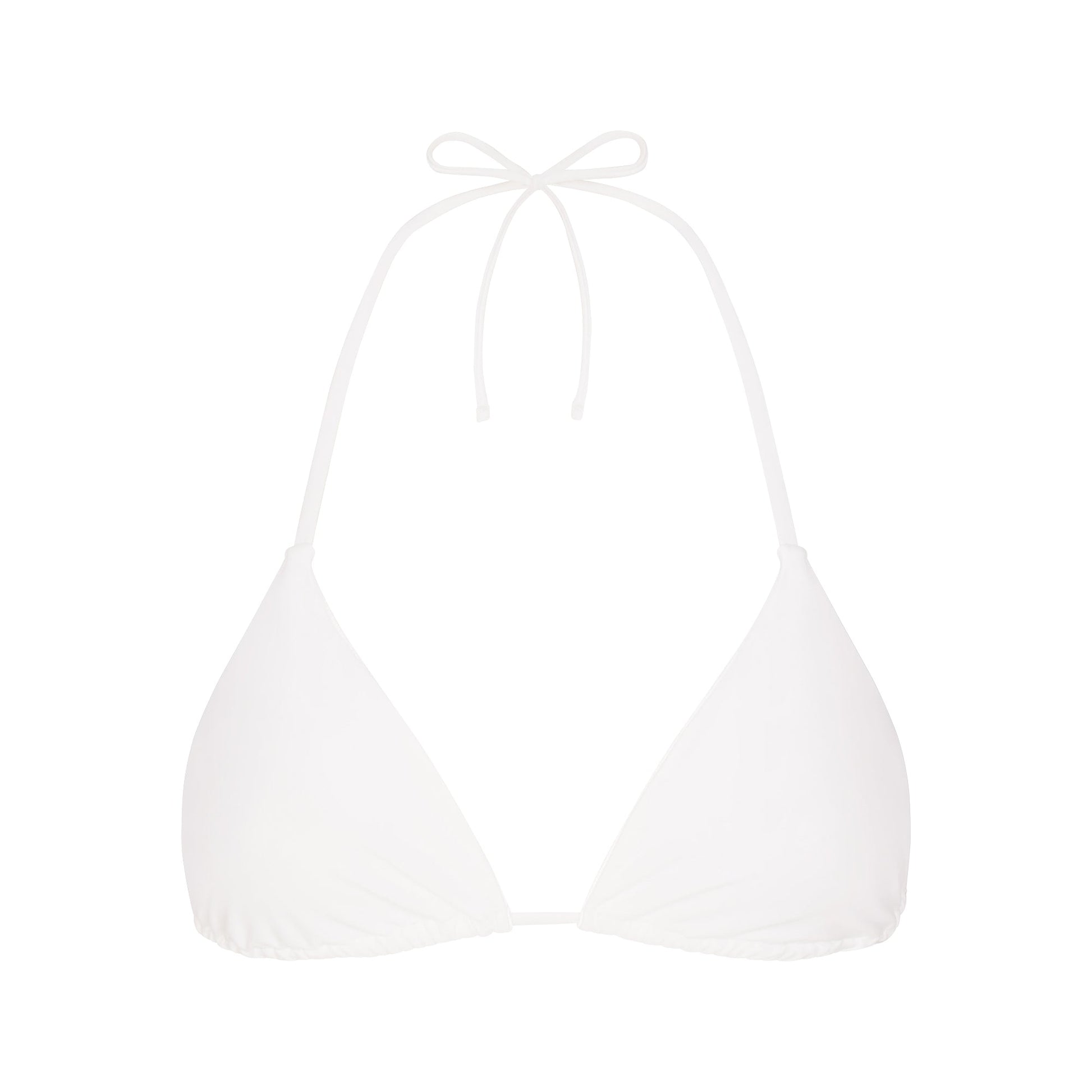 SIGNATURE SWIM TRIANGLE BIKINI TOP | SNOW