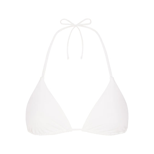 SIGNATURE SWIM TRIANGLE BIKINI TOP | SNOW
