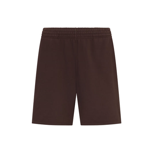 FRENCH TERRY LONG SHORT | ESPRESSO