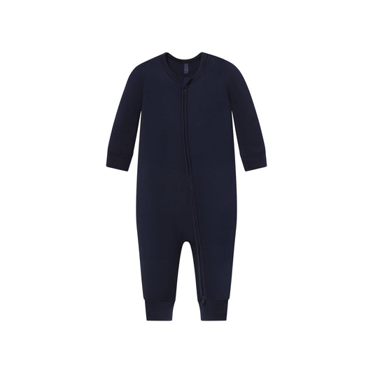 SKIMS SLEEP BABY ONESIE | NAVY