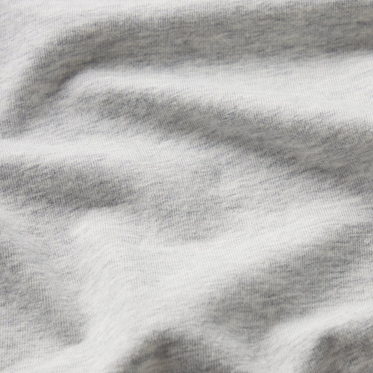 WORN IN JERSEY HIGH CREW TANK | LIGHT HEATHER GREY