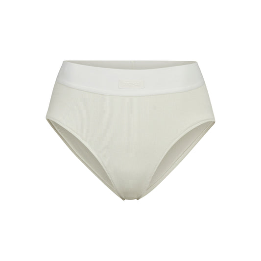 COTTON RIB BRIEF | BONE