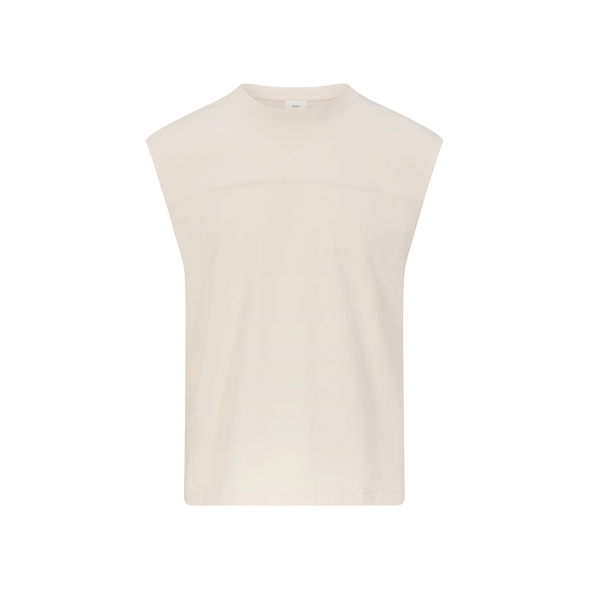 HEAVYWEIGHT COTTON MENS CROPPED MUSCLE TANK | BUFF