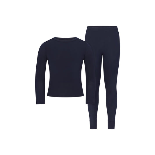 SKIMS SLEEP KIDS SLEEP SET | NAVY