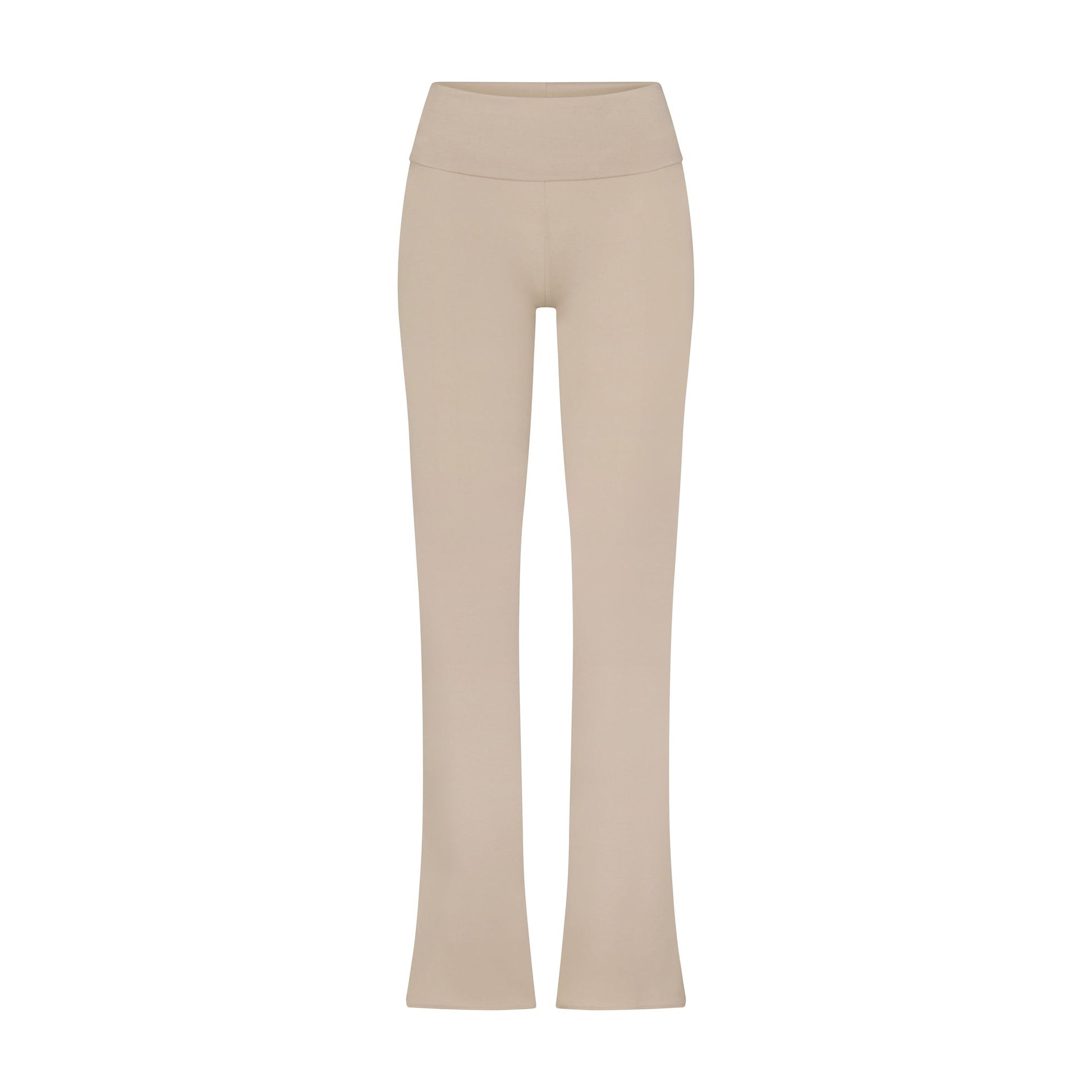 COTTON JERSEY FOLDOVER PANT | STONE