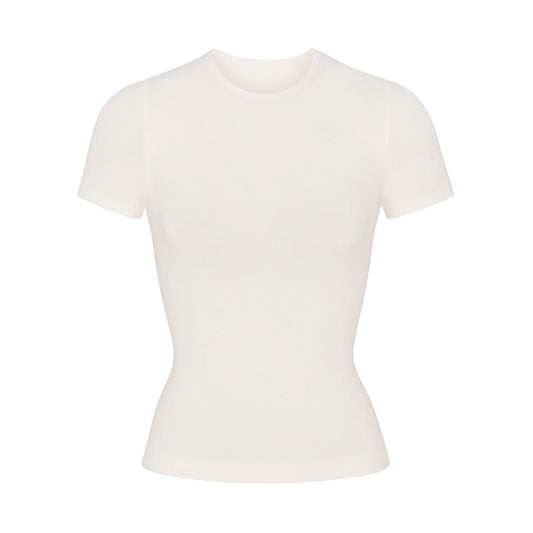 SOFT SMOOTHING SEAMLESS T-SHIRT | MARBLE