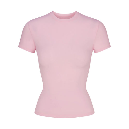 COTTON JERSEY T-SHIRT | CHERRY BLOSSOM