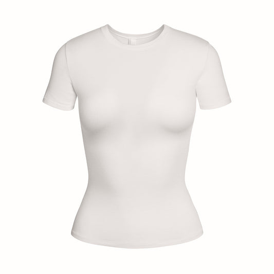 COTTON JERSEY T-SHIRT | MARBLE