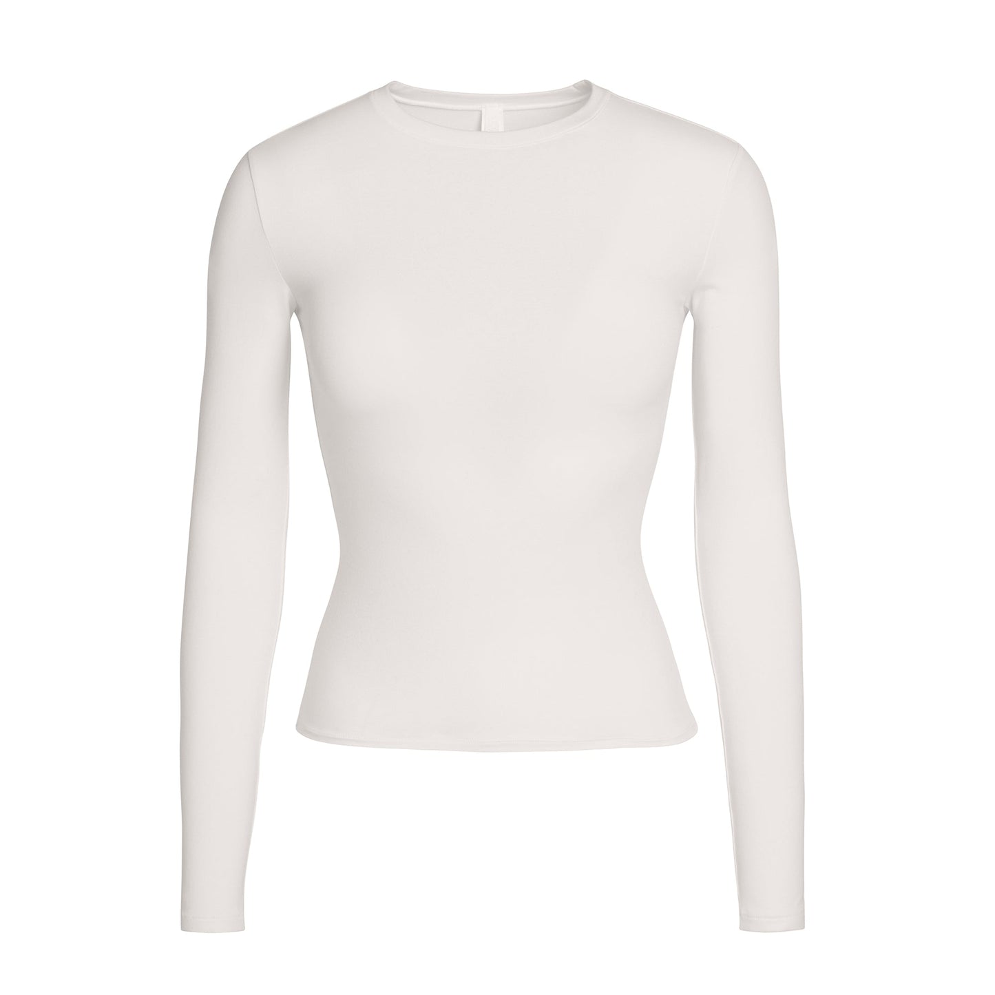 COTTON JERSEY LONG SLEEVE T-SHIRT | MARBLE
