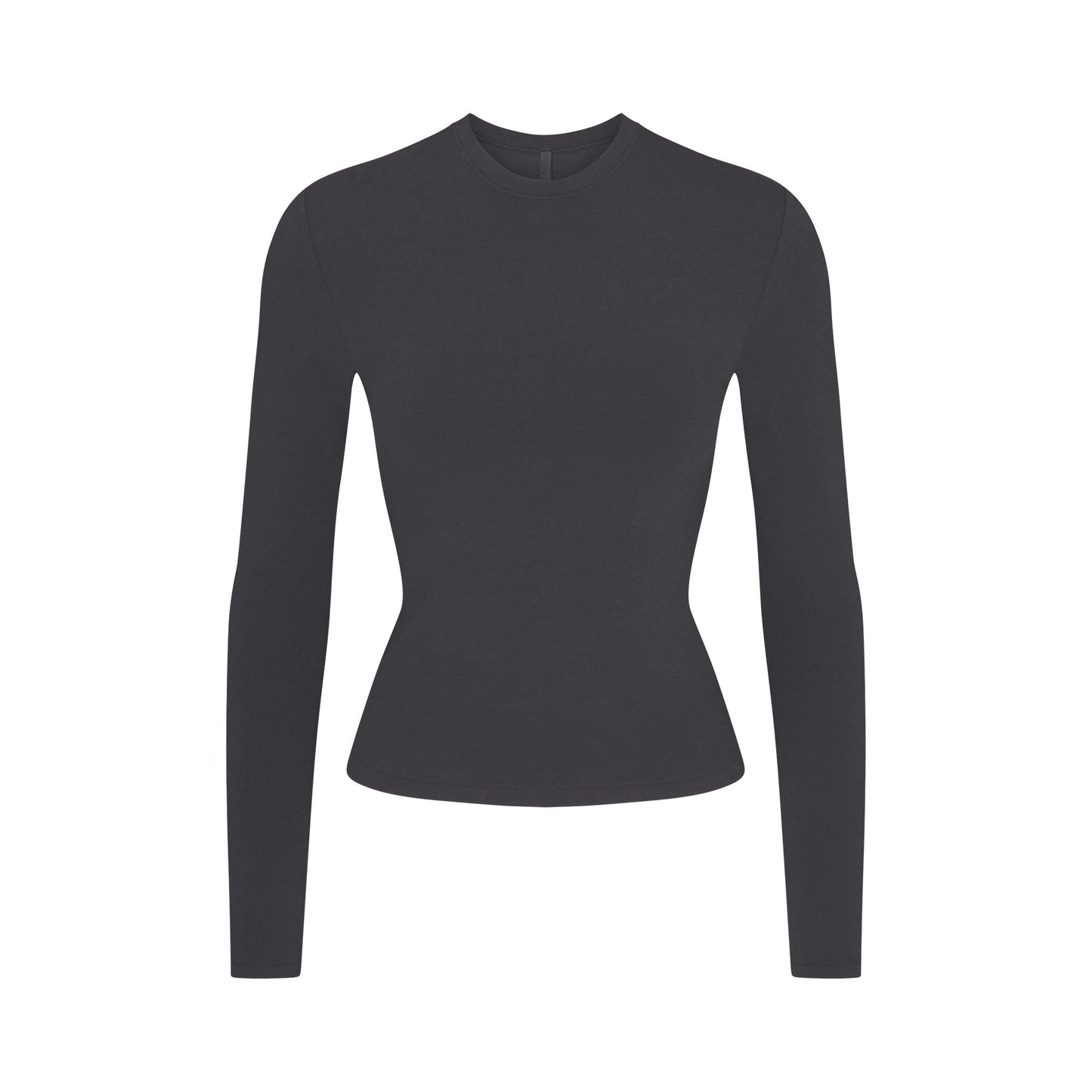 COTTON JERSEY LONG SLEEVE T-SHIRT | SOOT