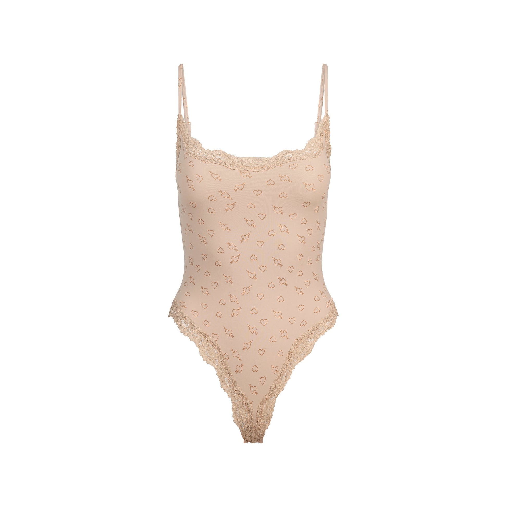 FITS EVERYBODY LACE CAMI BODYSUIT | MICA SKETCHED HEARTS