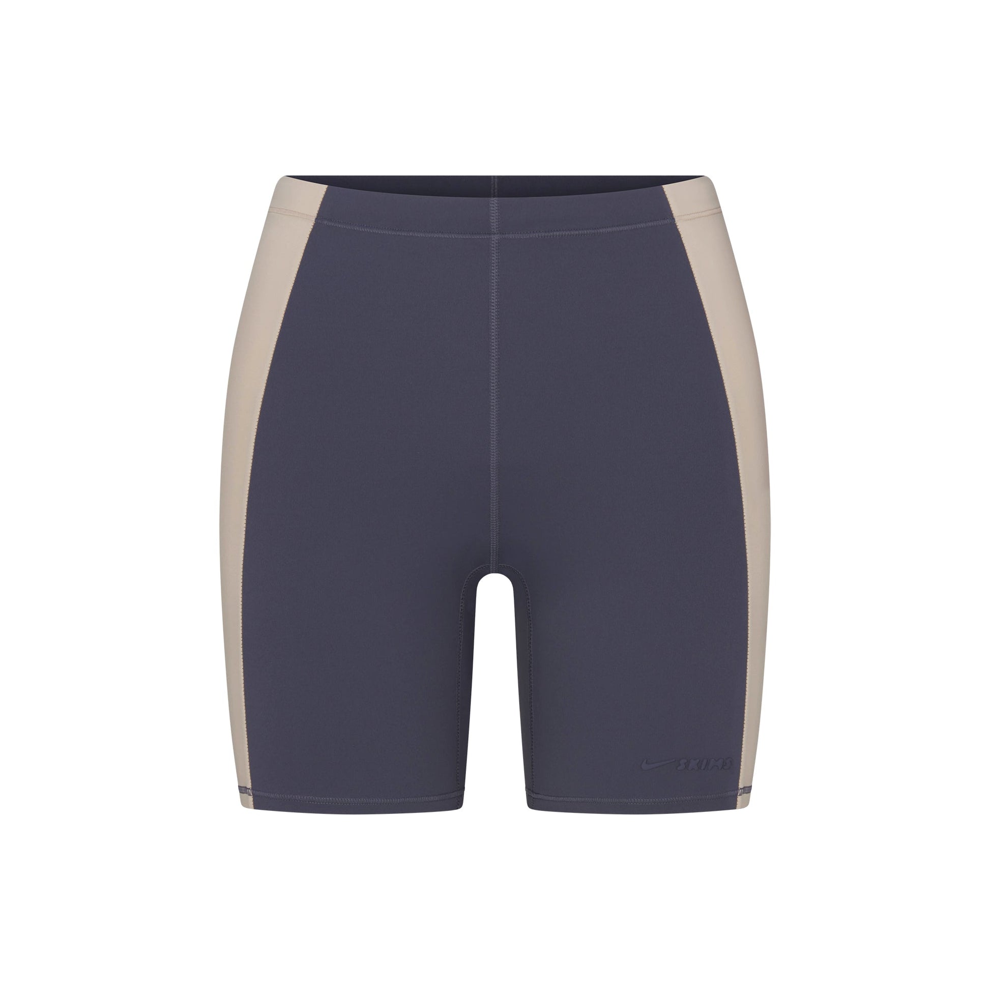 NikeSKIMS MATTE SHINE MIX 5" BIKER SHORT | DEEP ROYAL AND STONE