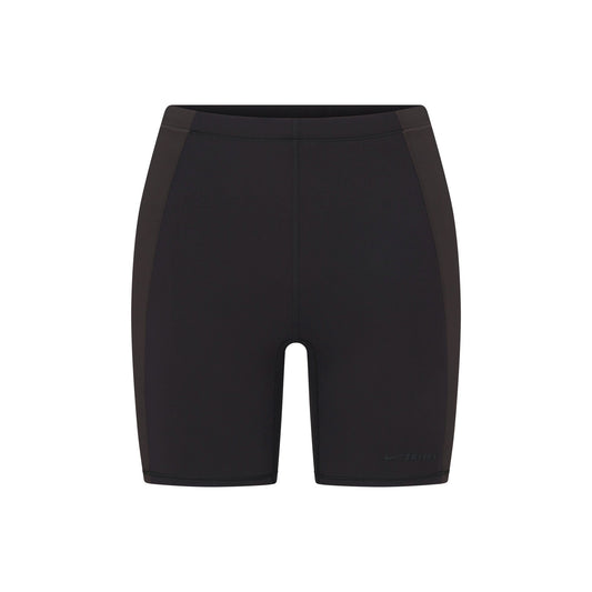NikeSKIMS MATTE SHINE MIX 5" BIKER SHORT | OBSIDIAN AND IGNEOUS