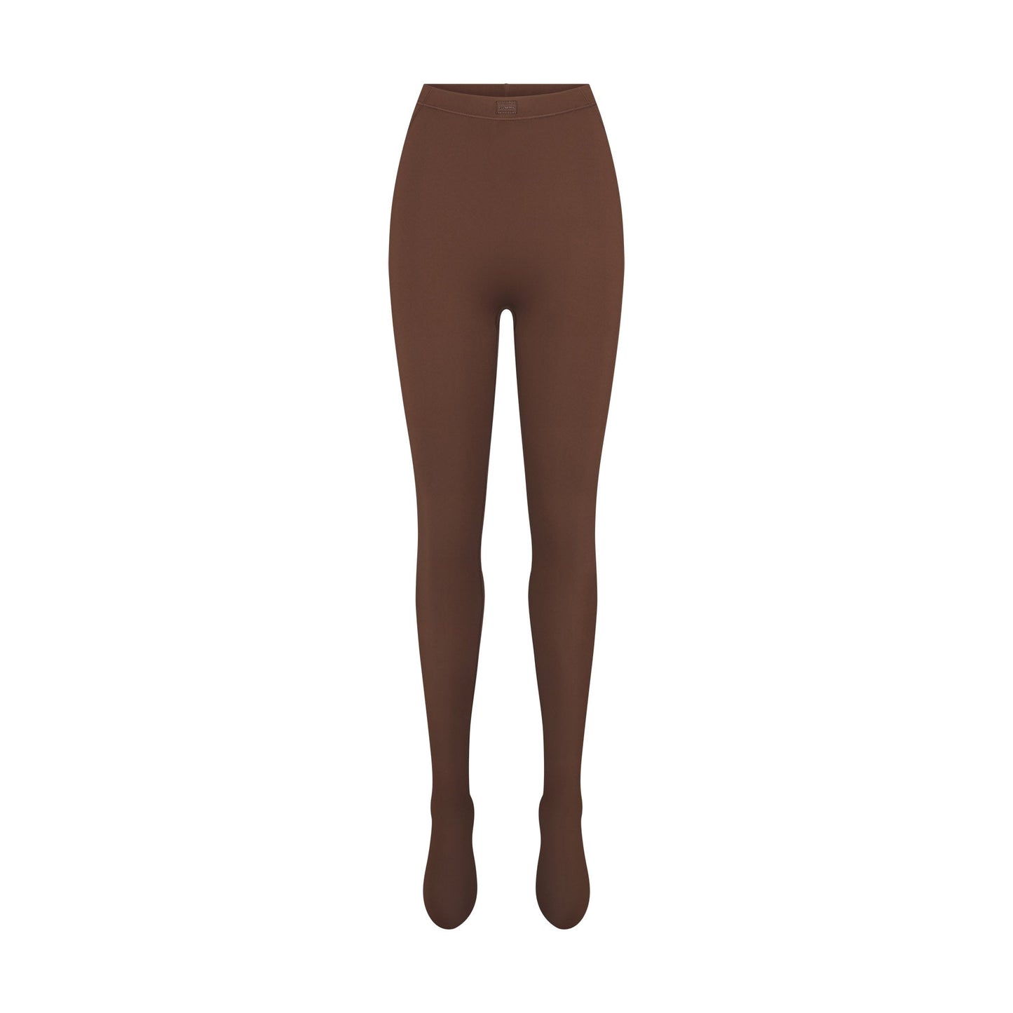 NikeSKIMS MATTE FOOTSIE GRIP LEGGING | DARK SEPIA