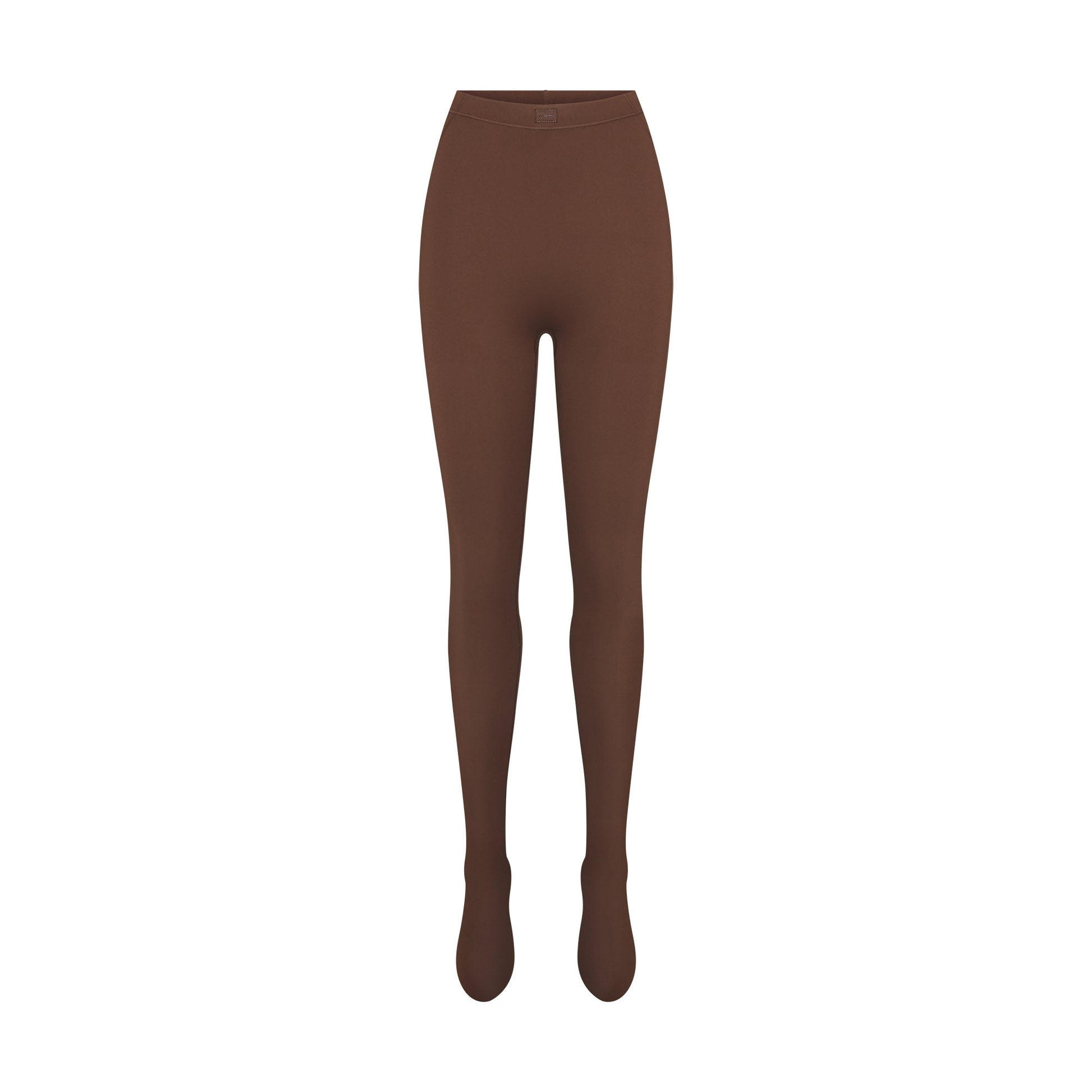 NikeSKIMS MATTE FOOTSIE GRIP LEGGING | DARK SEPIA