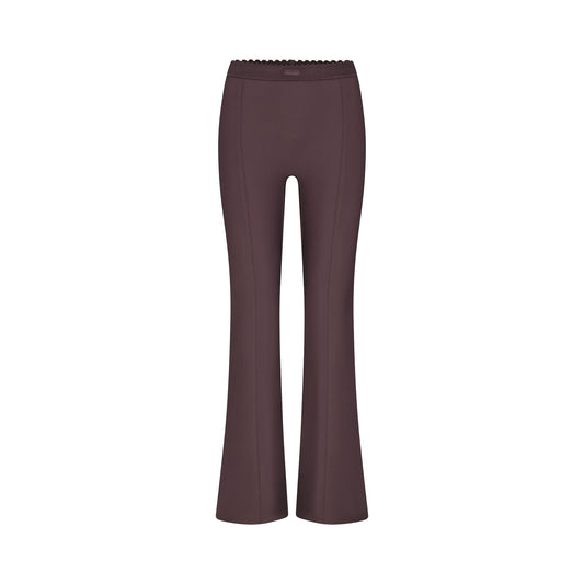 SKIMS BODY HIGH-WAISTED FLARE PANT | RAISIN