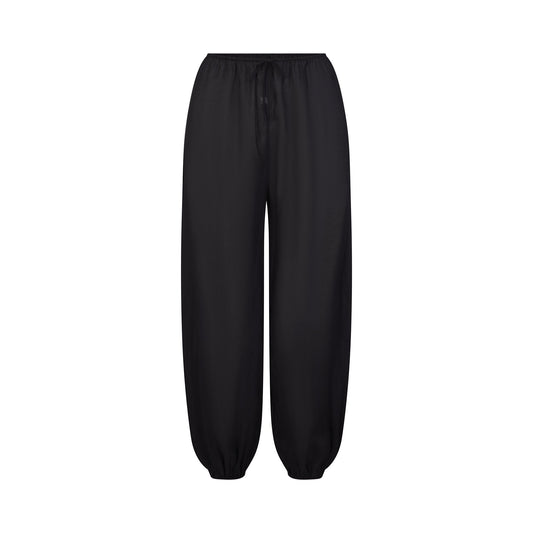 VOILE SLEEP BALLOON PANT | ONYX