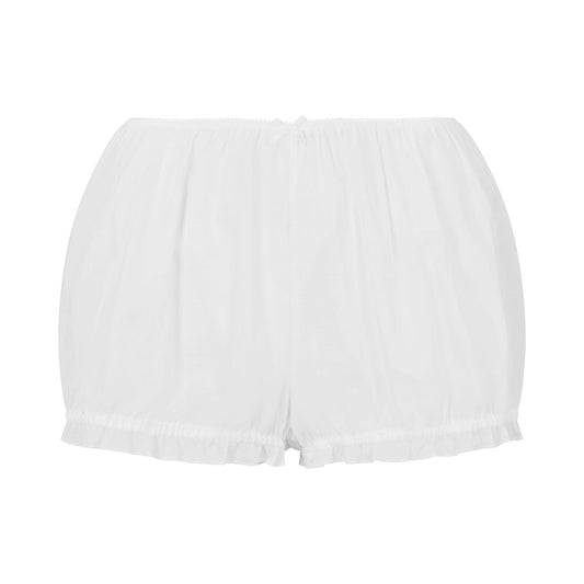 VOILE SLEEP BLOOMER SHORT | SNOW