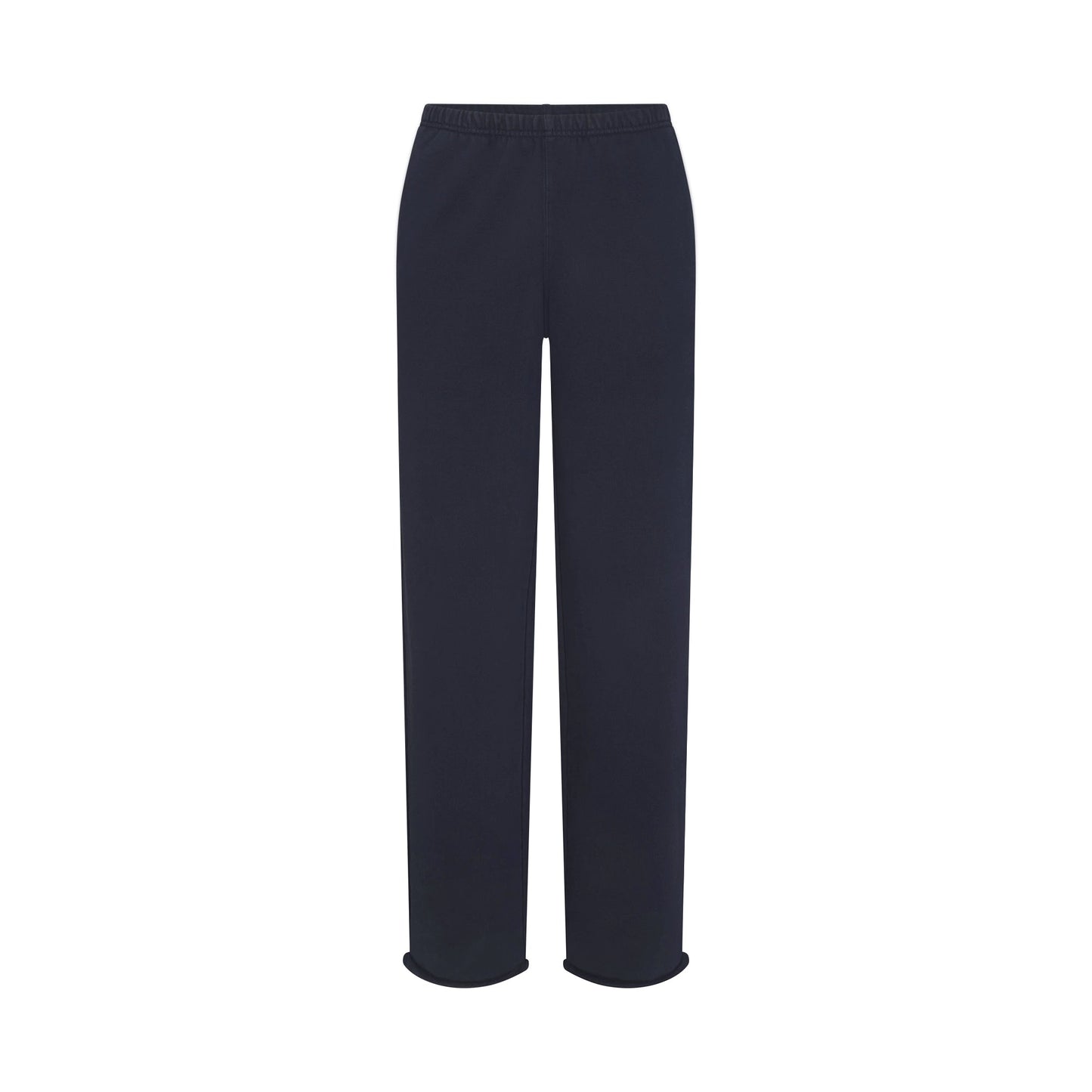 BOYFRIEND FLEECE STRAIGHT LEG PANT | NAVY