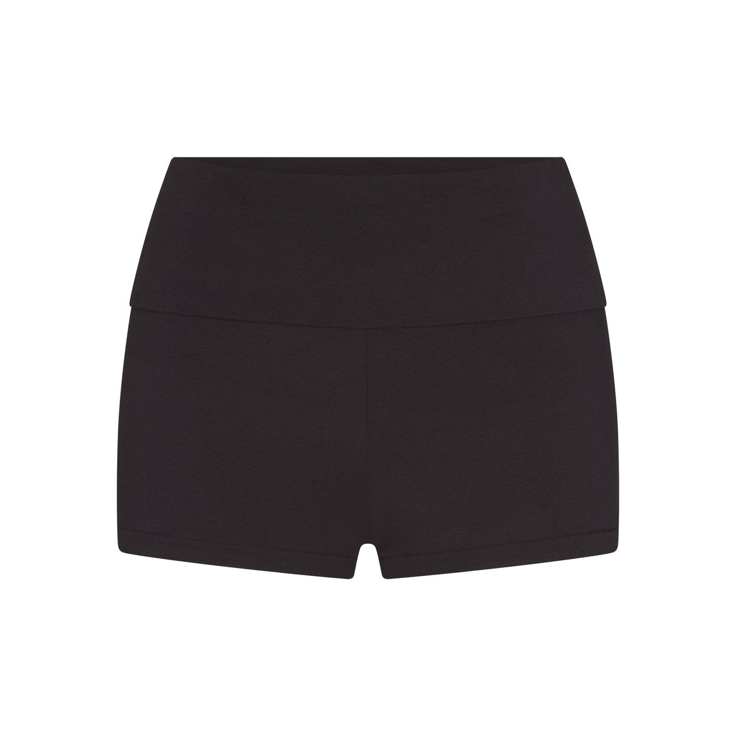 COTTON JERSEY FOLDOVER SHORT | SOOT