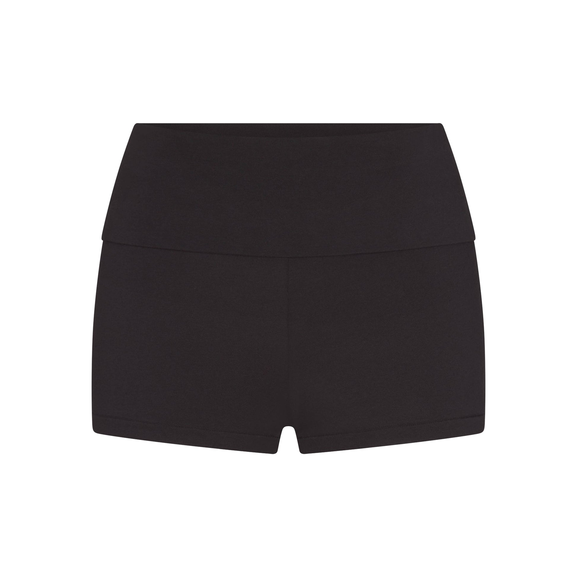 COTTON JERSEY FOLDOVER SHORT | SOOT
