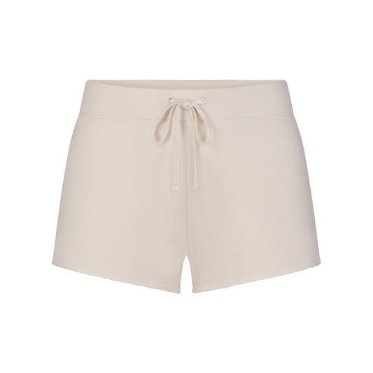 DRAPEY FRENCH TERRY SHORT | BUFF