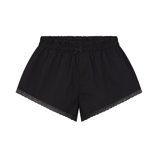 POPLIN APPAREL SHORT | ONYX