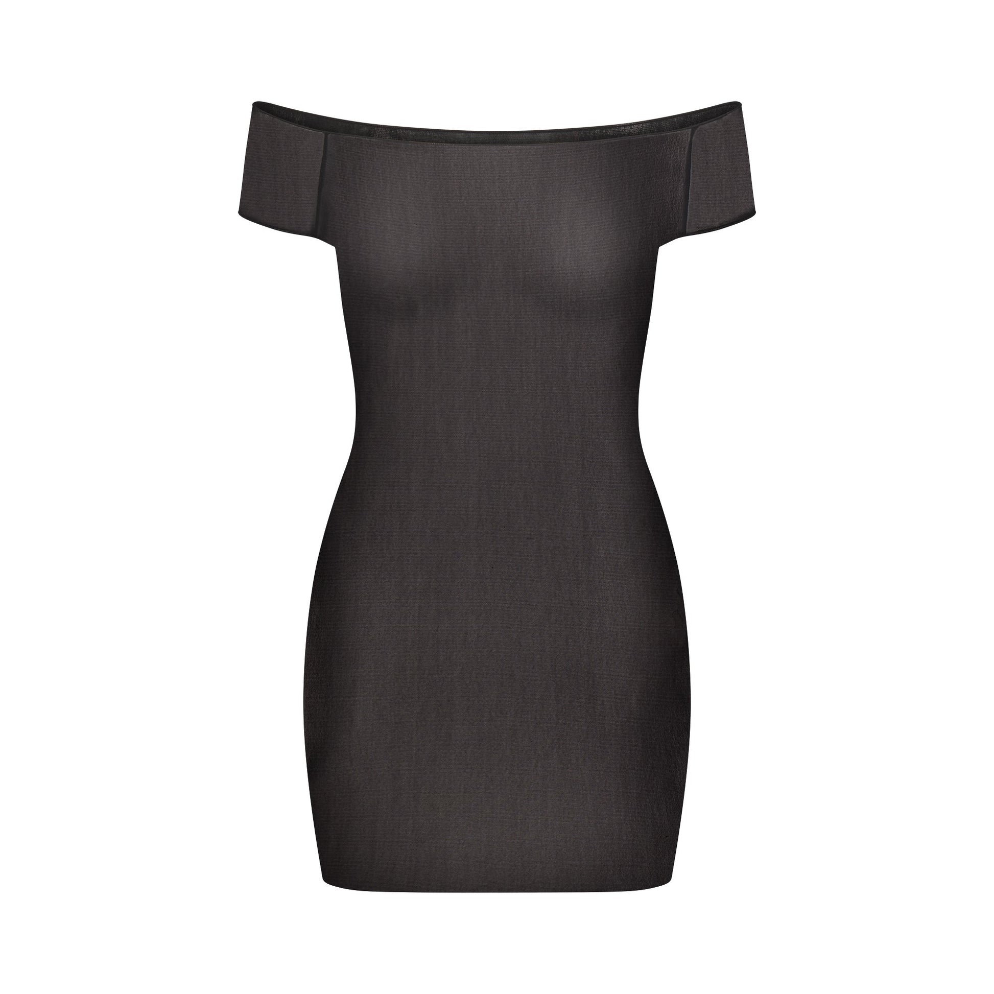 MESH COVER-UPS MINI DRESS | ONYX