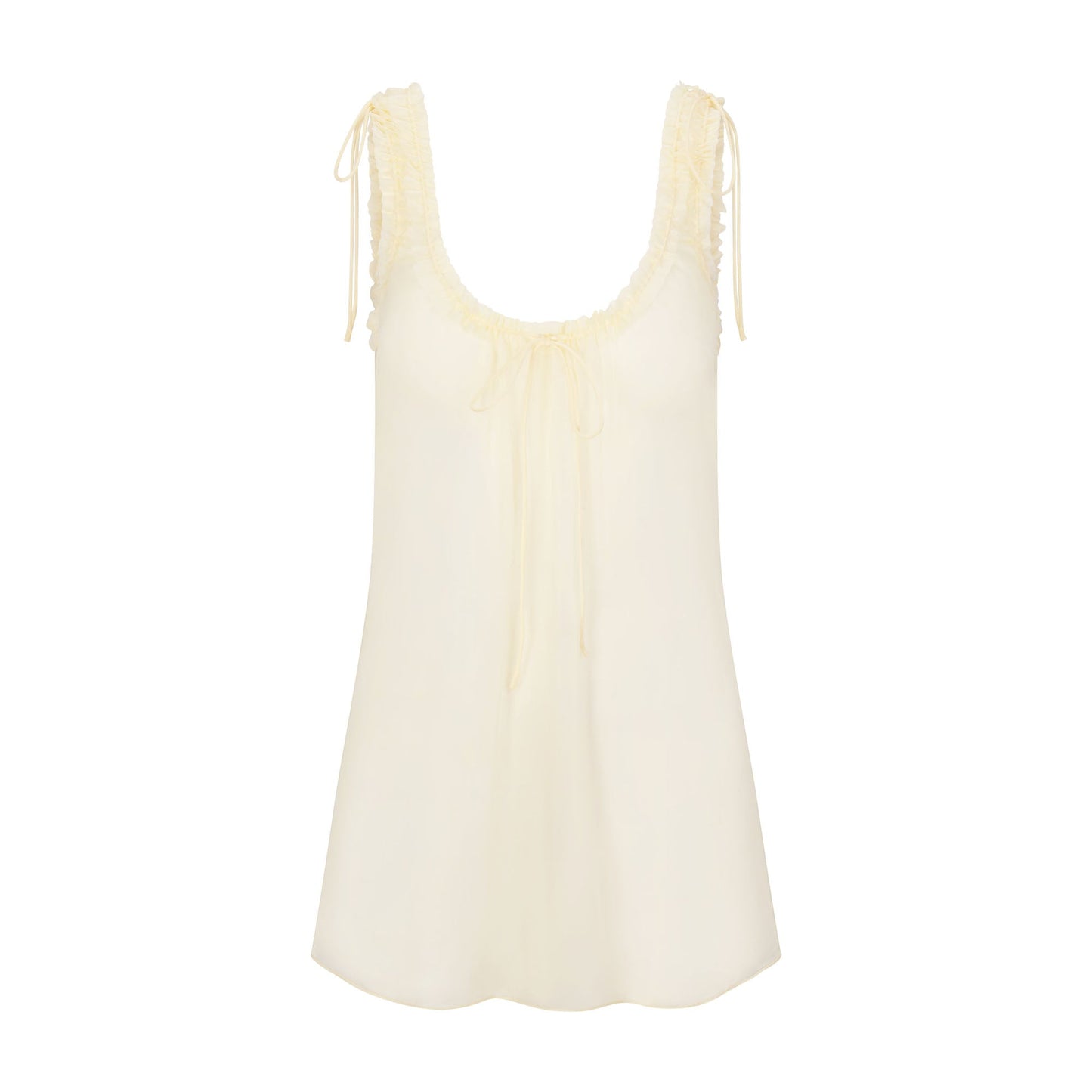 SKIMS ROMANCE MINI DRESS | BUTTER