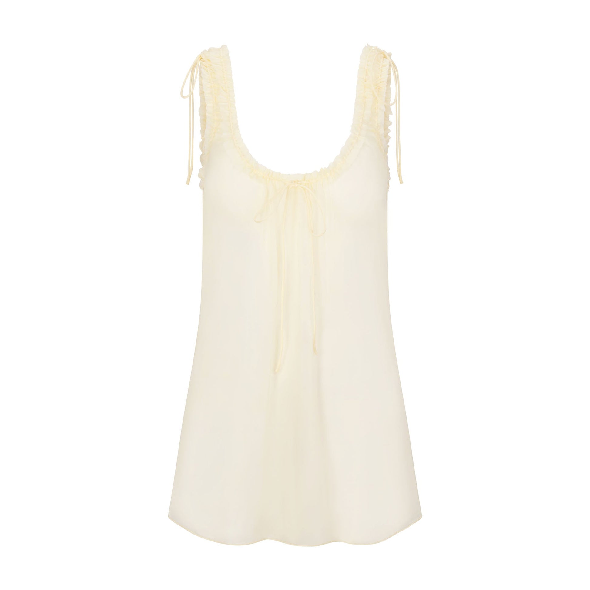 SKIMS ROMANCE MINI DRESS | BUTTER