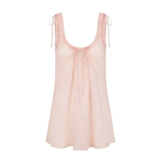 SKIMS ROMANCE MINI DRESS | MORGANITE