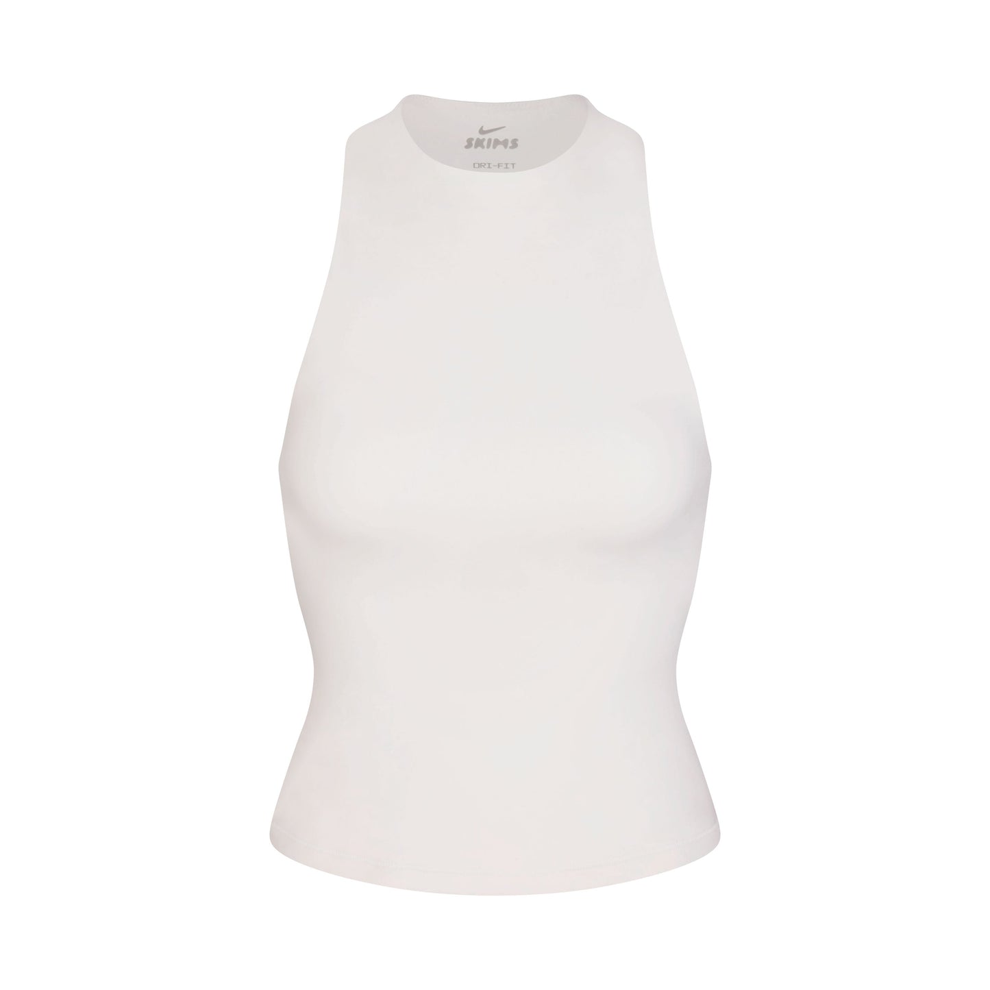 NikeSKIMS MATTE MOCK NECK RACER TANK | IVORY
