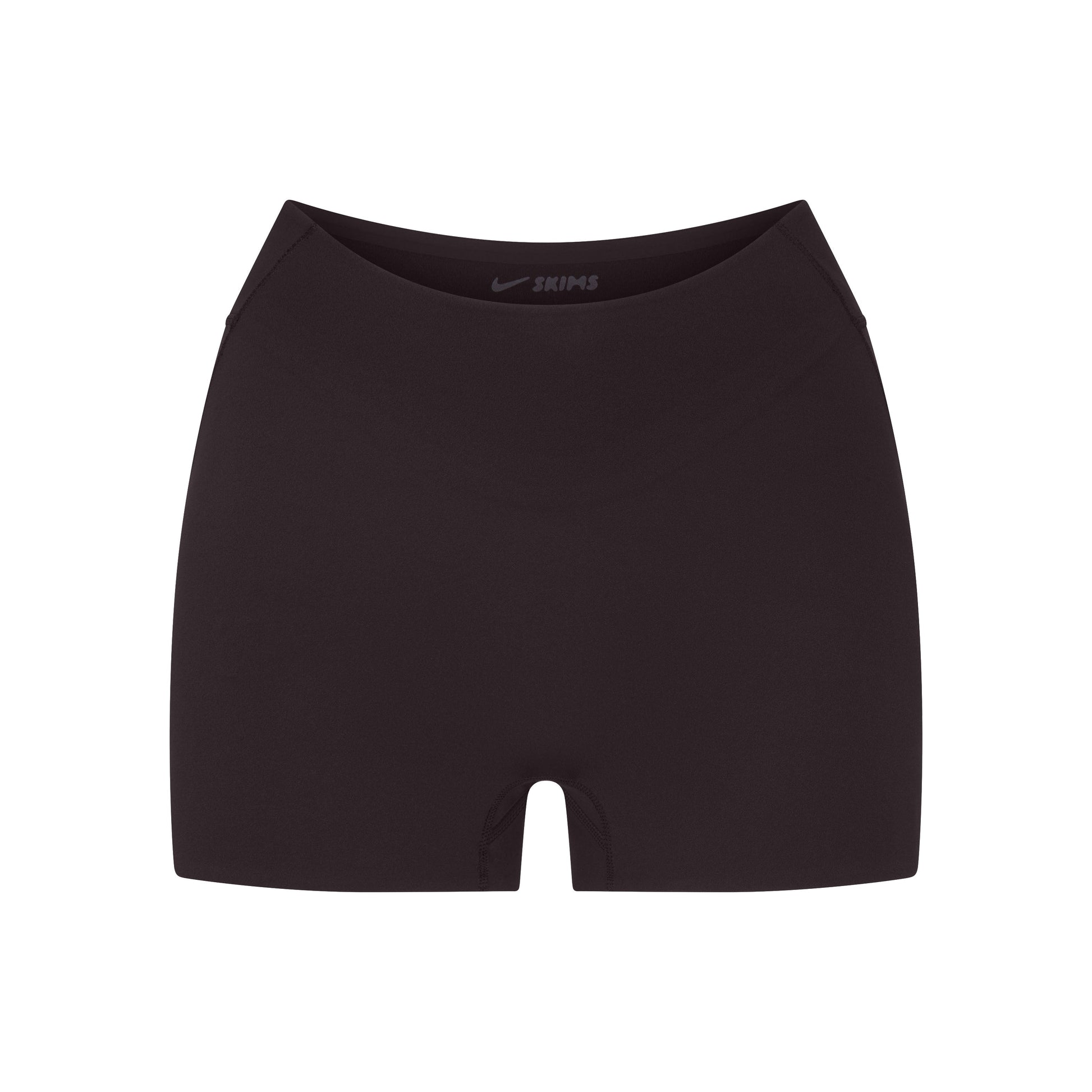 NikeSKIMS STUDIO STRETCH DIPPED 2" SHORT | DARK ROAST