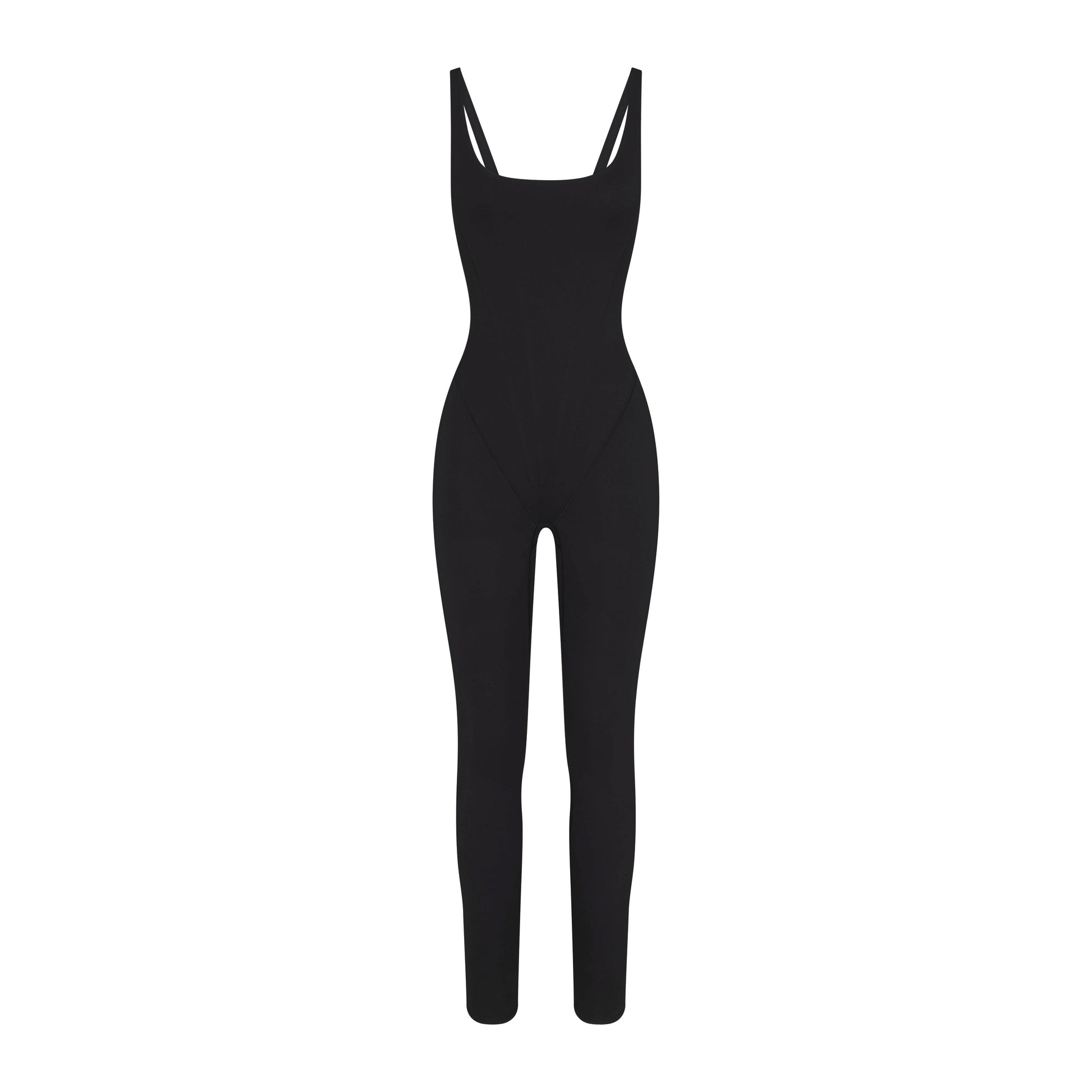 NikeSKIMS MATTE CORSET 29" ONE PIECE | OBSIDIAN