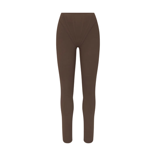 NikeSKIMS MATTE CORSET 26" LEGGING | DARK SEPIA