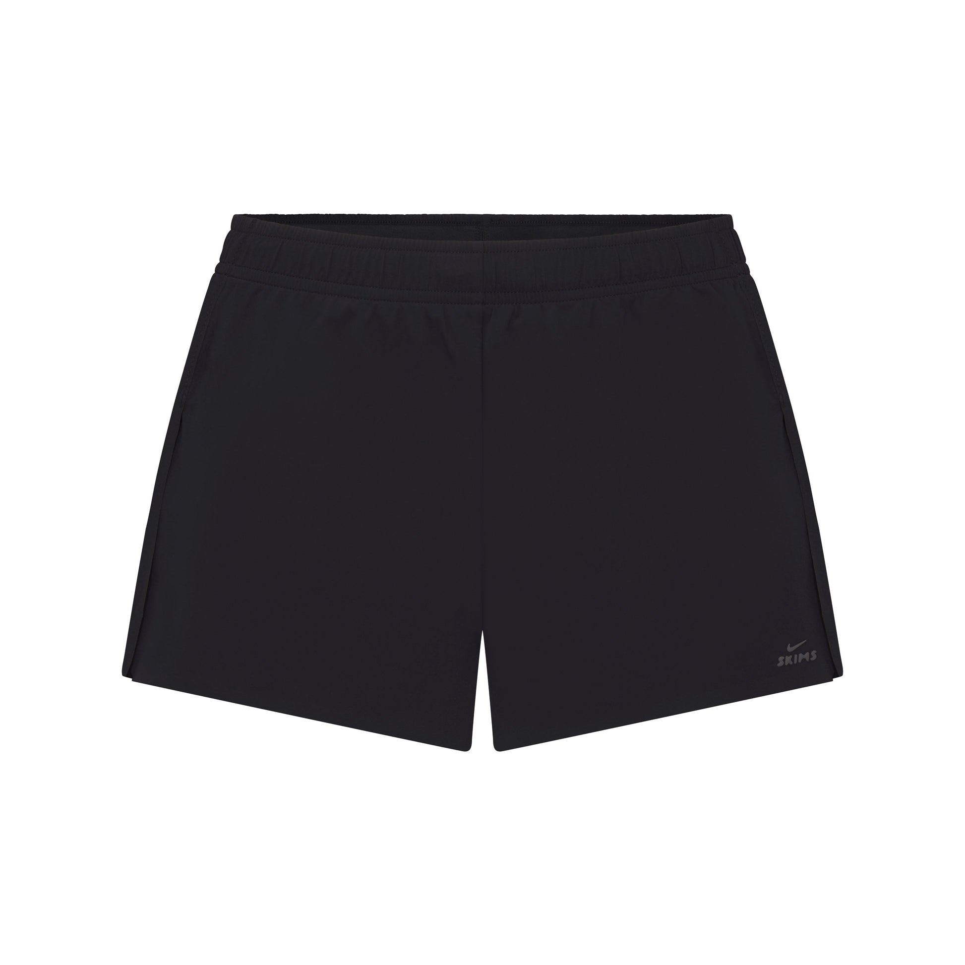 NikeSKIMS STRETCH NYLON RUNNER SHORT | OBSIDIAN