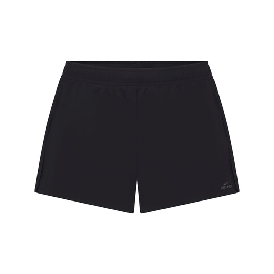 NikeSKIMS STRETCH NYLON RUNNER SHORT | OBSIDIAN