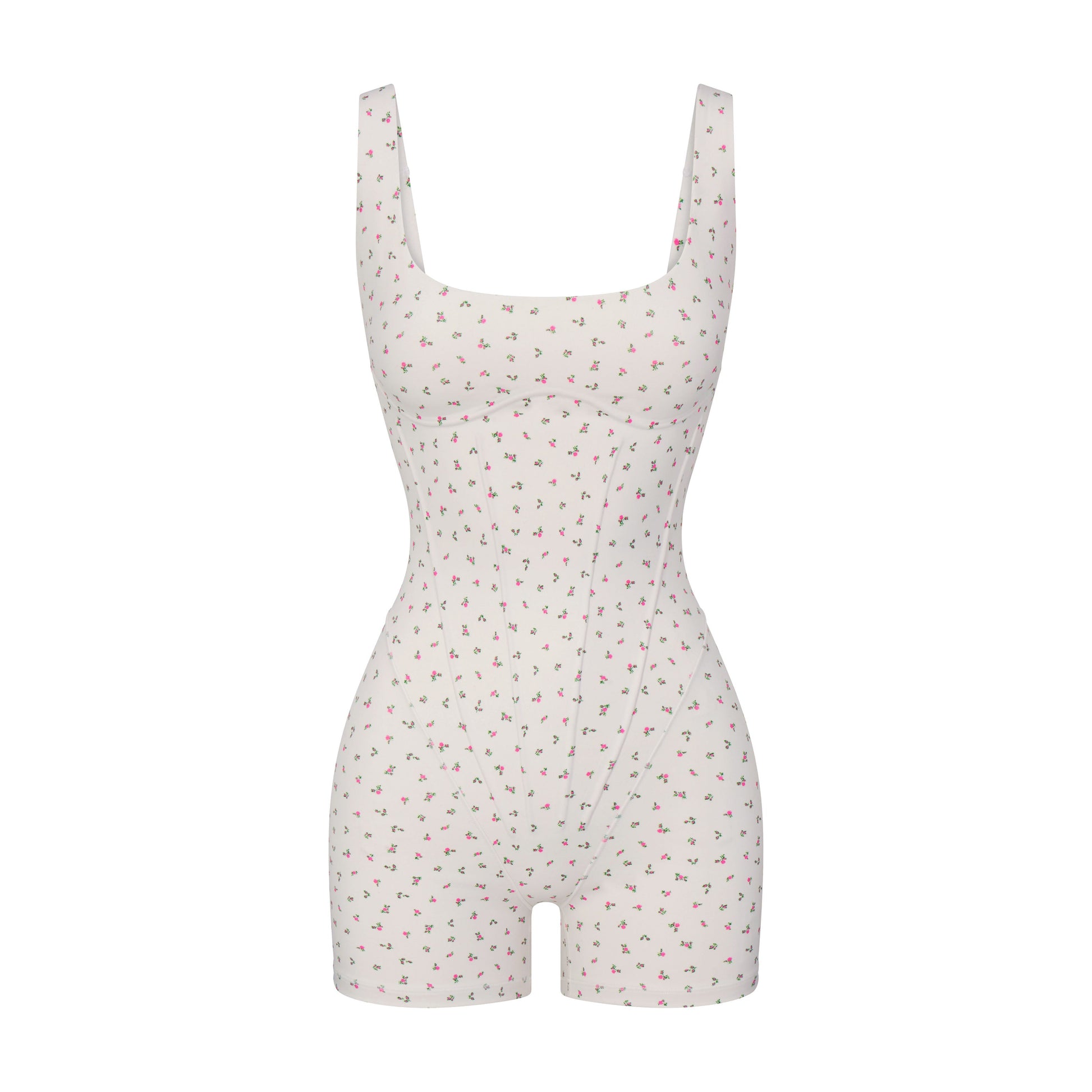 NikeSKIMS MATTE CORSET 2" ONE PIECE | DITSY FLORAL PRINT