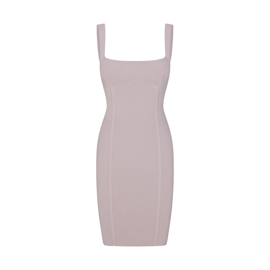 REFINED KNIT MIDI DRESS | IRIS MICA