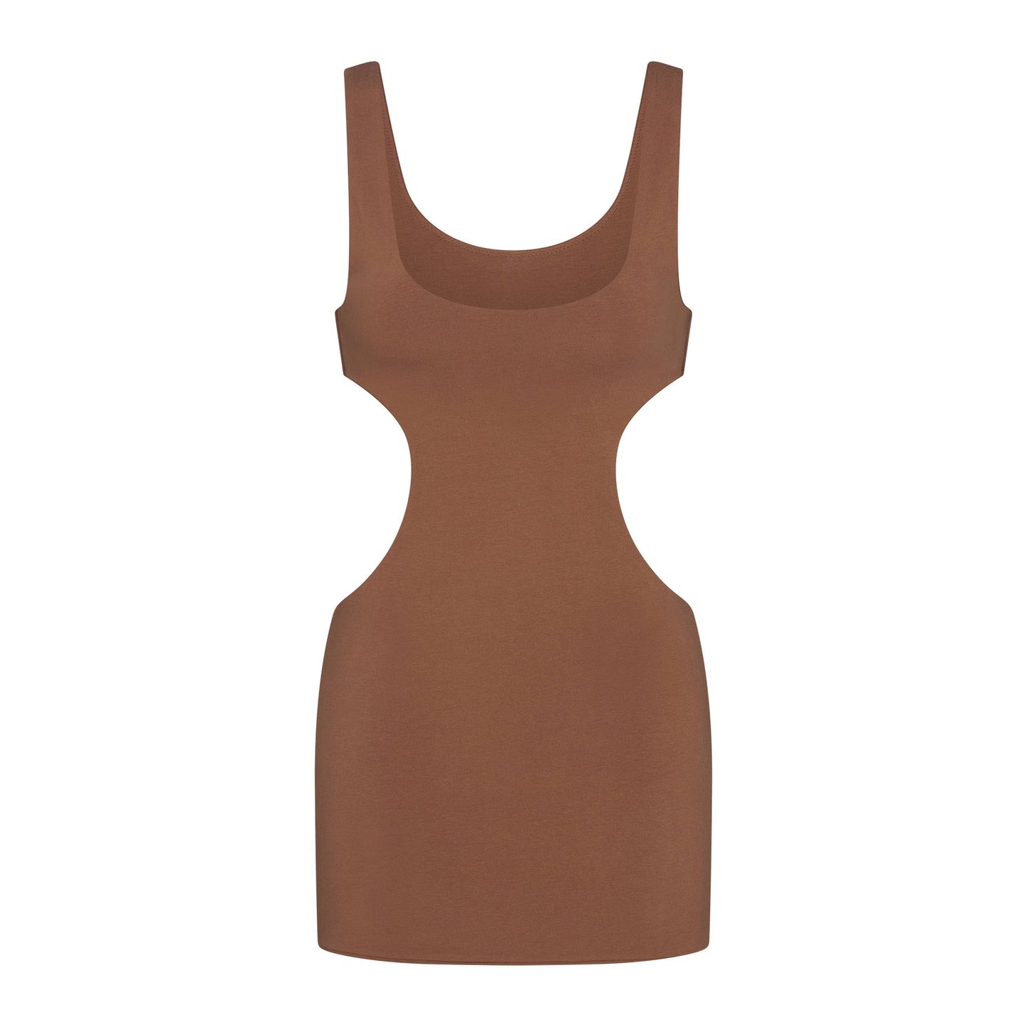COTTON JERSEY CUT OUT MINI DRESS | JASPER