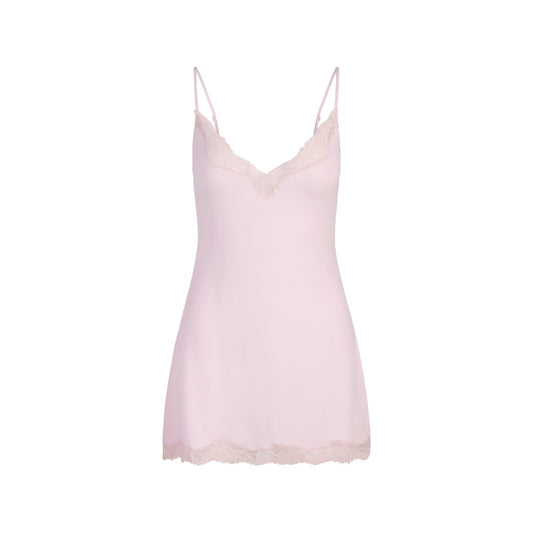 SKIMS SLEEP LACE MINI DRESS | BLOOM