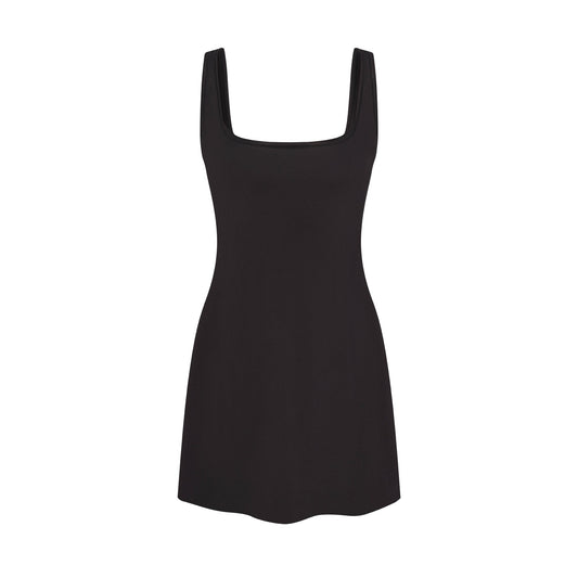 COTTON JERSEY MINI DRESS | SOOT